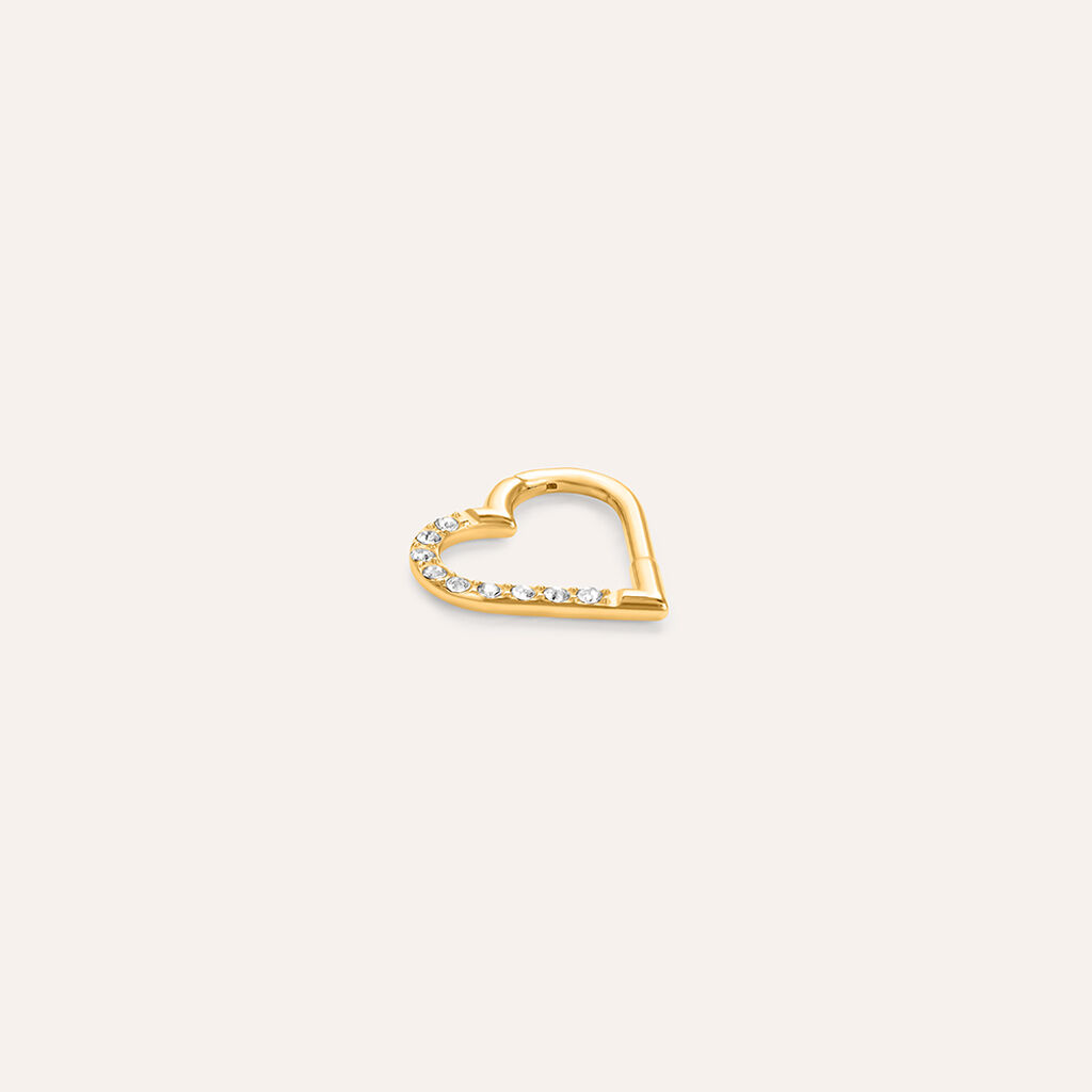 Piercing Orecchio Lady Chic Titanio Giallo Cubic Zirconia - Gioielli Donna | Stroili