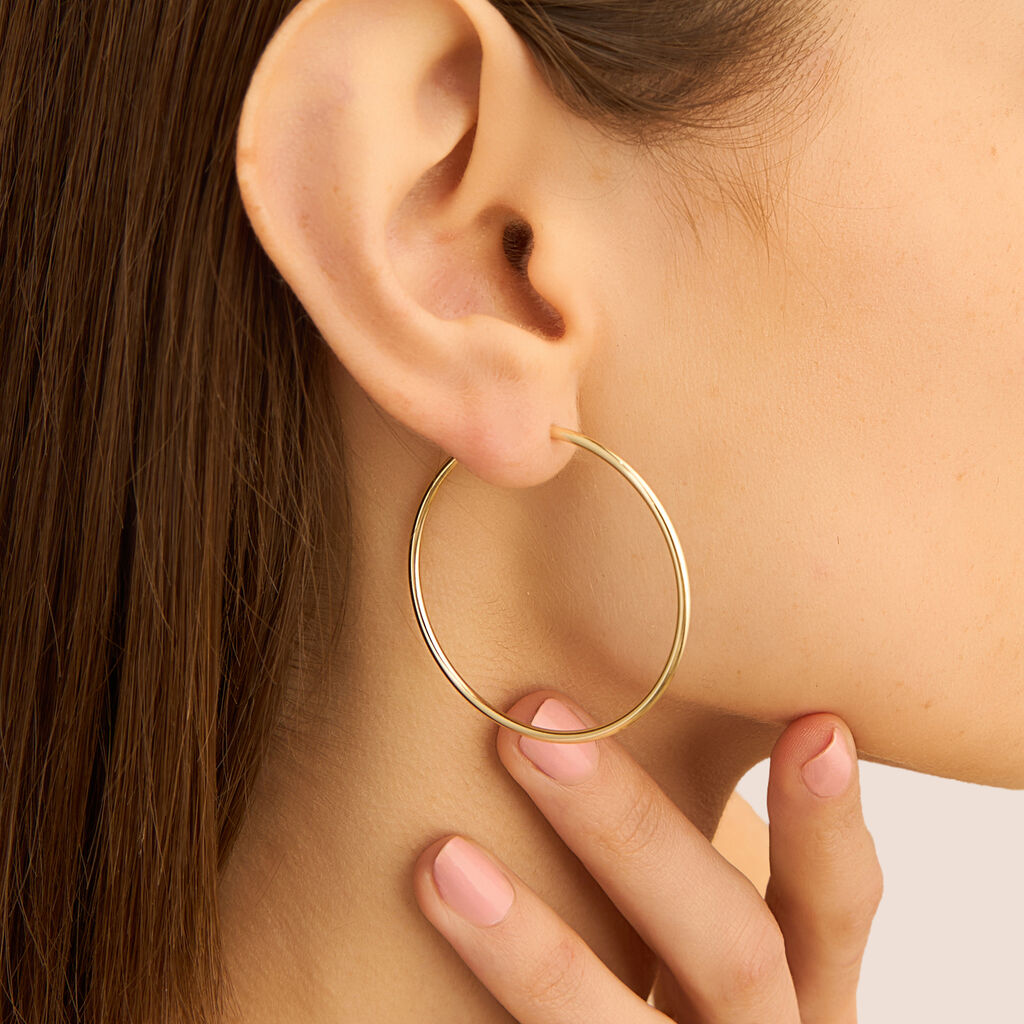 Orecchini A Cerchio Toujours Oro Giallo