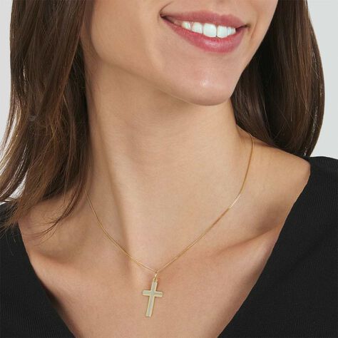 Pendente Holy Oro Bicolore - Ciondoli con Incisione Unisex | Stroili