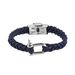 Bracciale in acciaio e corda - Bracciali Uomo | Stroili