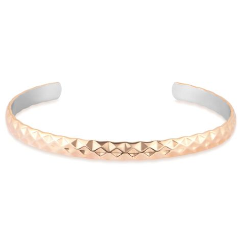 Bangle Lady Code Acciaio Bicolore Diamantato - Bracciali Donna | Stroili
