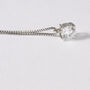 Collana Punto Luce Claire Oro Bianco Cubic Zirconia