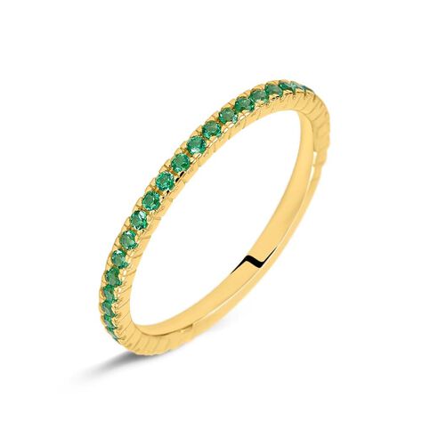 Anello Eternity Claire Oro Giallo Cubic Zirconia - Anelli Eternity Donna | Stroili