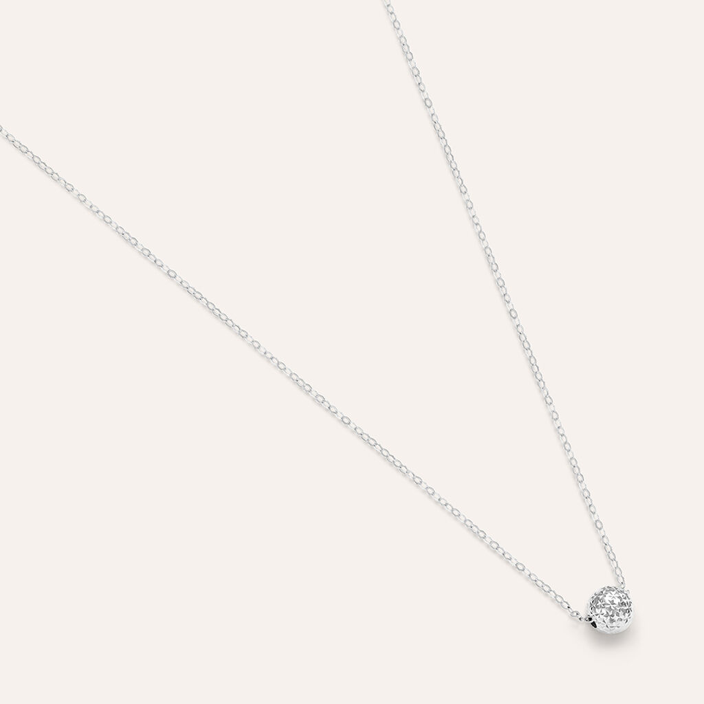 Collana Isabelle Oro Bianco