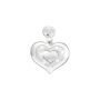 Pendente Love Beats Argento Rodiato