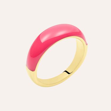 Anello Fascia Lady Sweet Acciaio Dorato