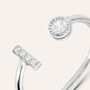 Orecchini Lobo Silver Moments Argento Rodiato Cubic Zirconia