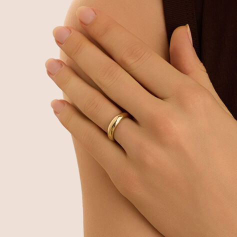Fede Classica Leggera 4.5 mm Oro Giallo - Anelli con Incisione Unisex | Stroili