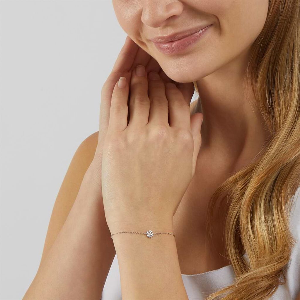 Bracciale Claire Oro Bianco Cubic Zirconia