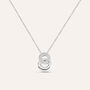 Collana Silver Shine Argento Rodiato Cubic Zirconia