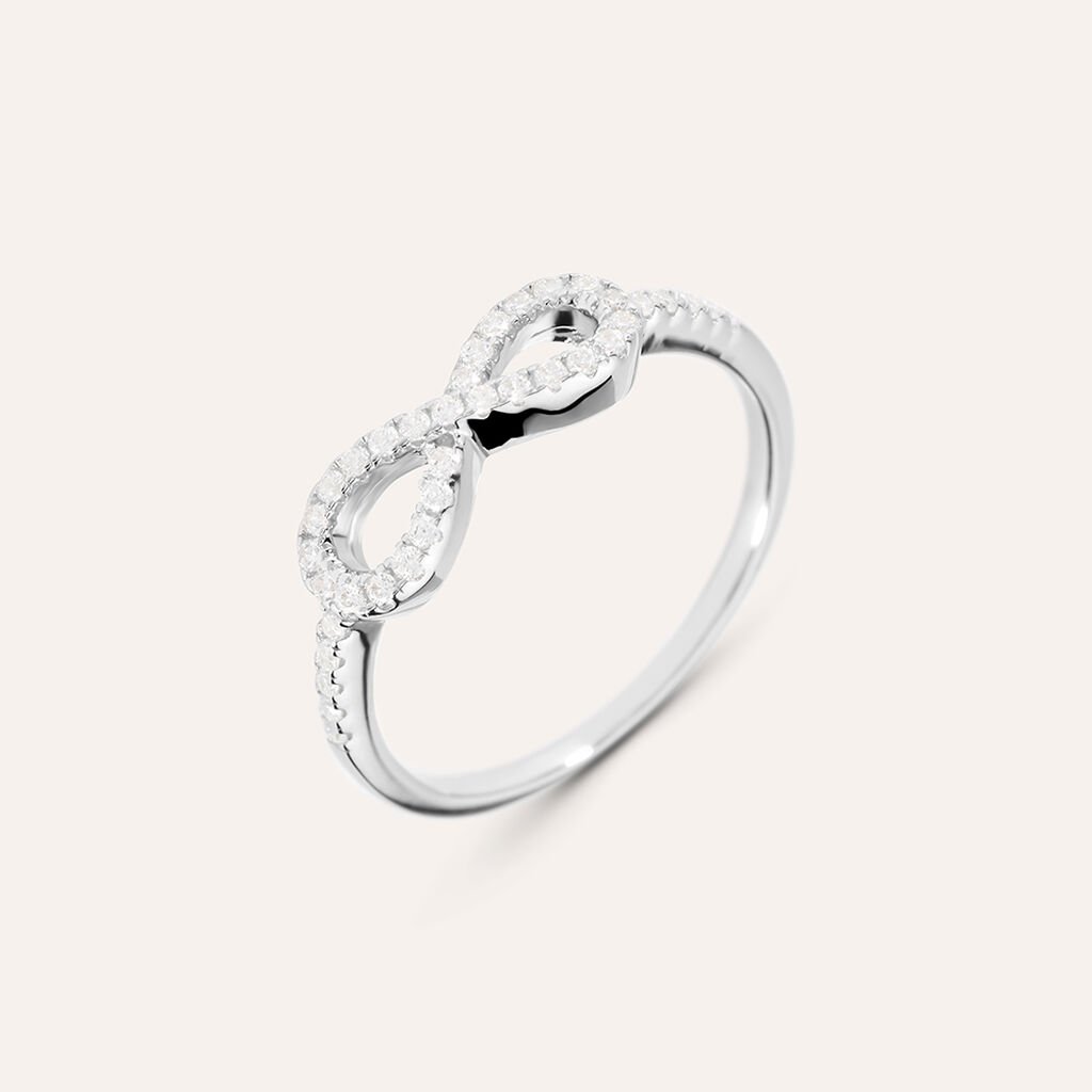 Anello Fantasia Silver Moments Argento Rodiato Cubic Zirconia - Anelli con Pietre Donna | Stroili