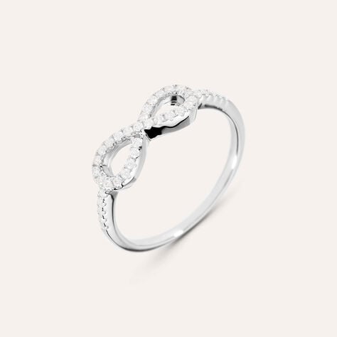 Anello Fantasia Silver Moments Argento Rodiato Cubic Zirconia - Anelli con Pietre Donna | Stroili