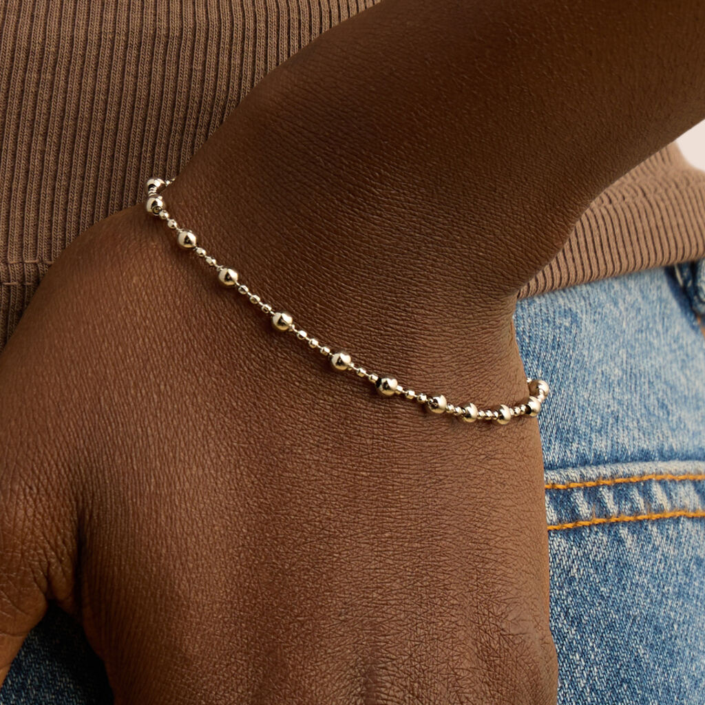 Bracciale Catena Silver Collection Argento Rodiato