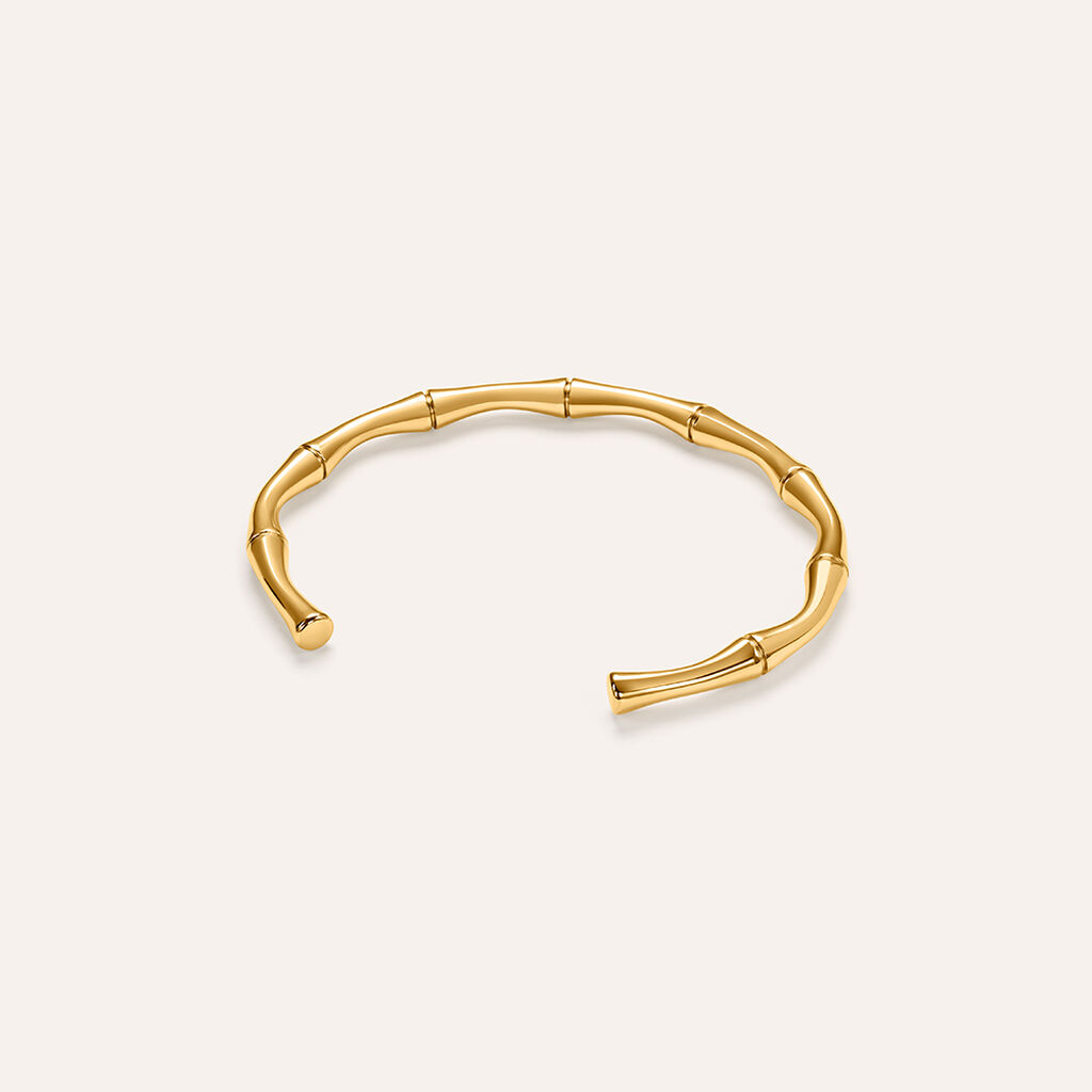 Bangle Lady Code Acciaio Dorato - Bracciali Rigidi Donna | Stroili