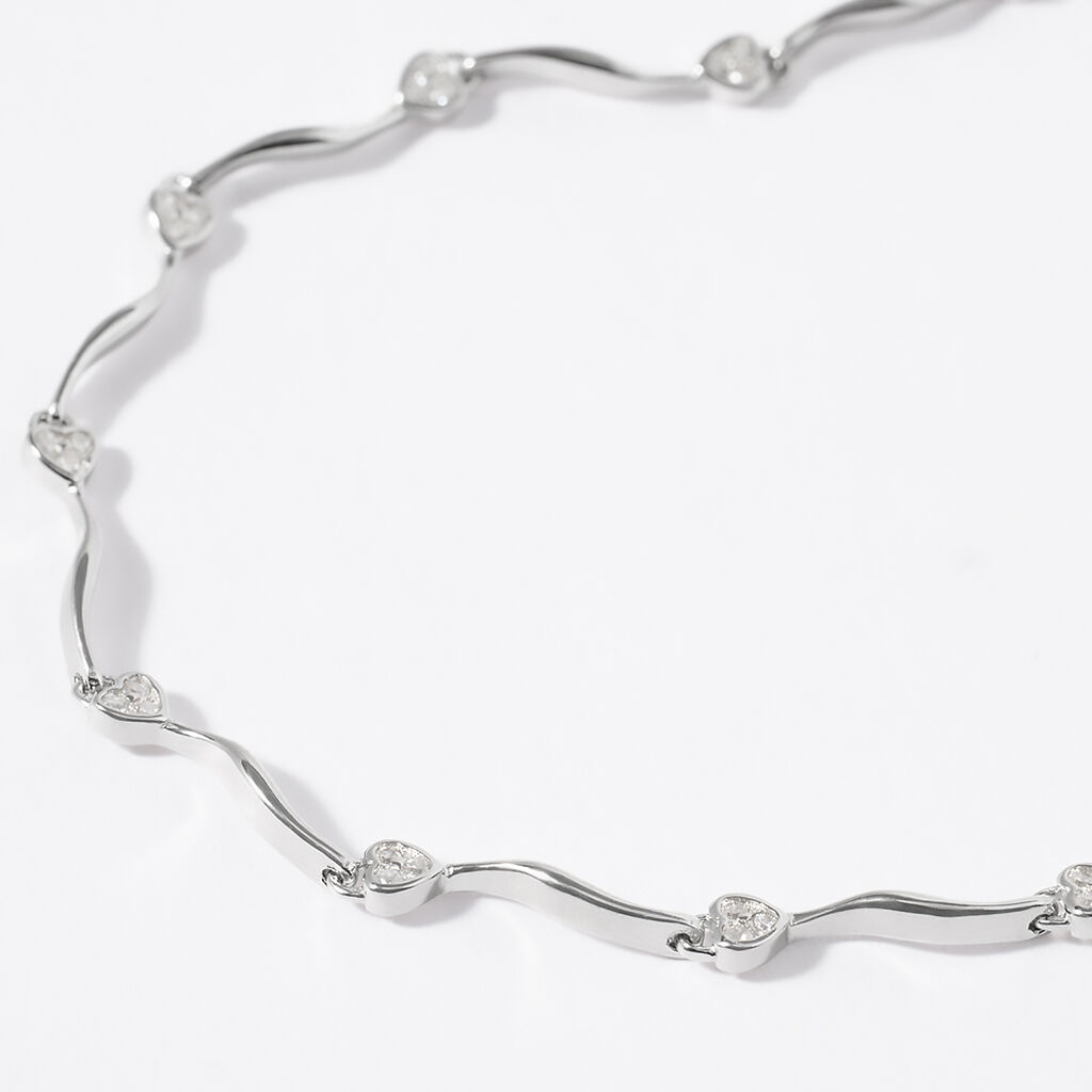 Bracciale Silver Elegance Argento Rodiato Cubic Zirconia - Bracciali Love Donna | Stroili