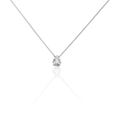 Collana Punto Luce Diamazing Oro Bianco Diamante - Collane Punto Luce Donna | Stroili