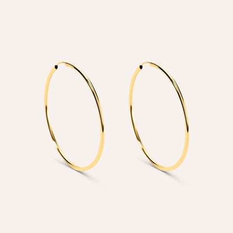 Orecchini A Cerchio Toujours Oro Giallo - Orecchini a Cerchio Donna | Stroili