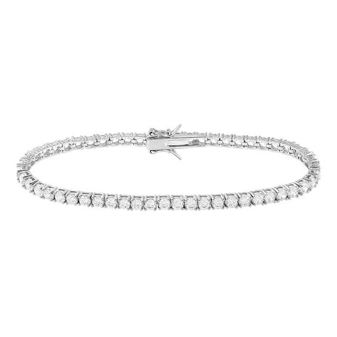 Bracciale Tennis Silver Elegance Argento Rodiato Cubic Zirconia - Bracciali Tennis Donna | Stroili