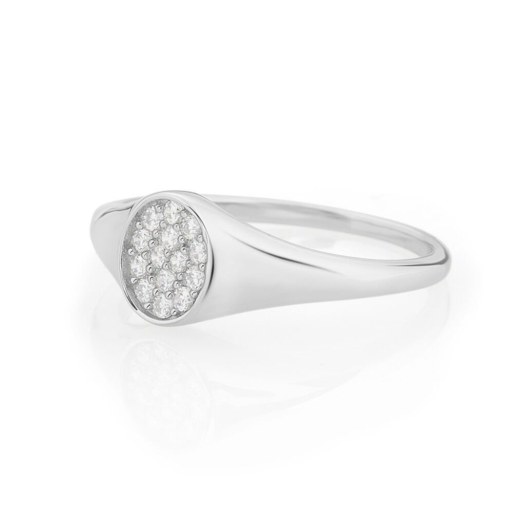 Anello Fantasia Silver Shine Argento Rodiato Cubic Zirconia - Anelli con Pietre Donna | Stroili