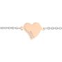 Bracciale Lady Chic Acciaio Bicolore Cuore e Cristalli