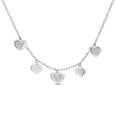Collana Mickey Mouse & Friends Acciaio Cristallo - Collane Donna | Stroili