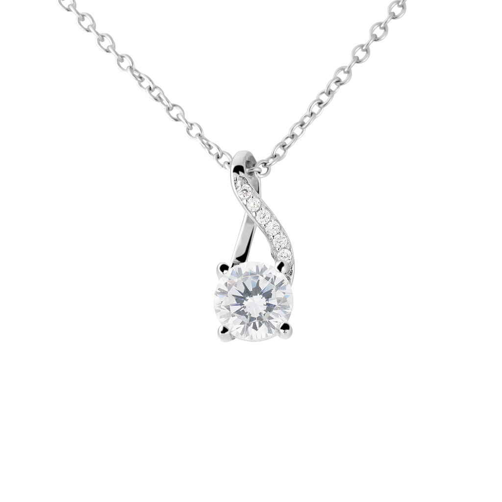 Collana Punto Luce Silver Elegance Argento Rodiato Cubic Zirconia - Collane Choker Donna | Stroili