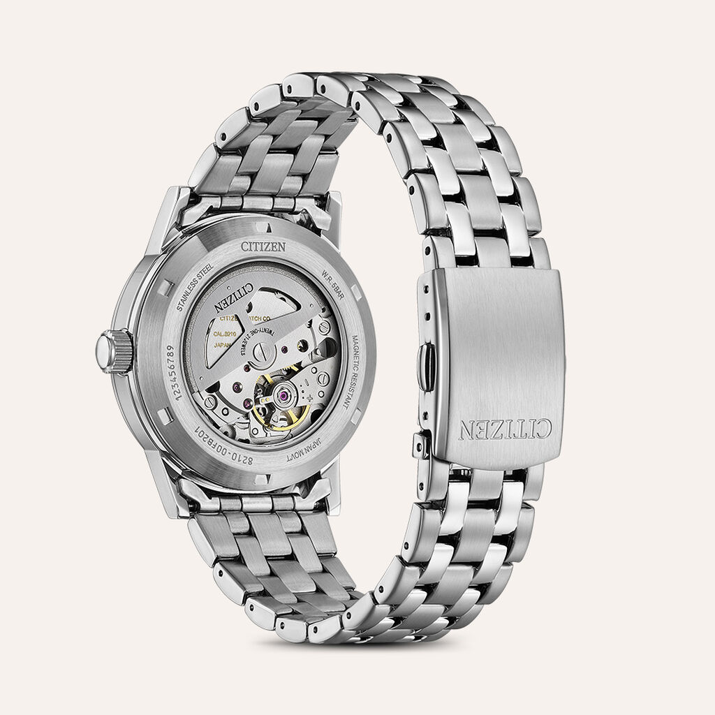 Orologio Meccanico Citizen Ore Felici Nj0210-56l