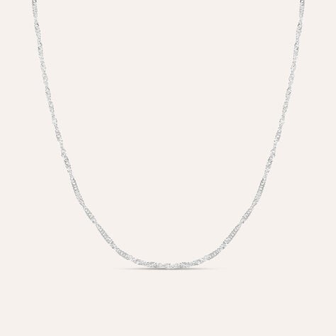 Catenina Silver Collection Argento Rodiato - Collane Catena Donna | Stroili