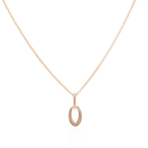 Girocollo in ottone bronzato e glitter bronzo - Collane Donna | Stroili