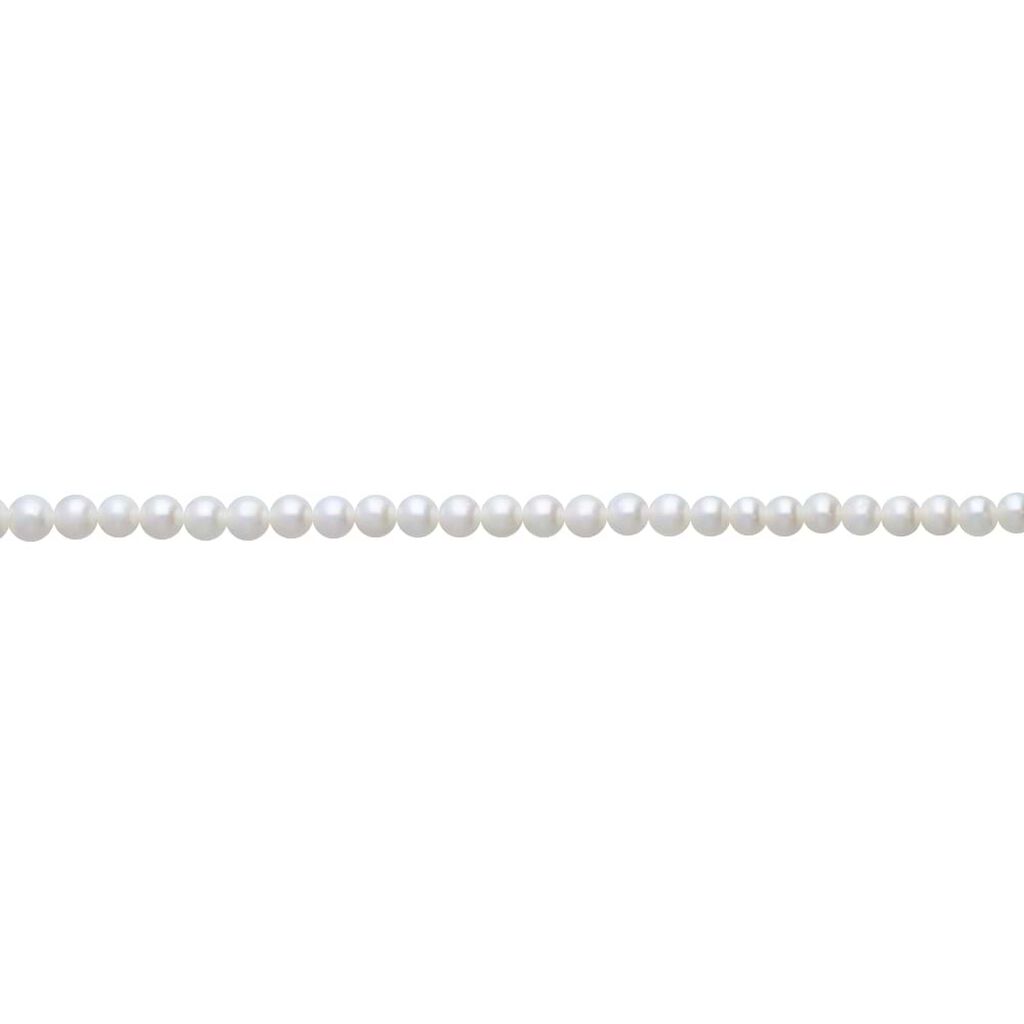 Bracciale Gold Pearls Oro Bianco Perla D'Acqua Dolce Diamante - Bracciali Donna | Stroili