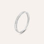 Anello Fascia Sophia Oro Bianco Diamante