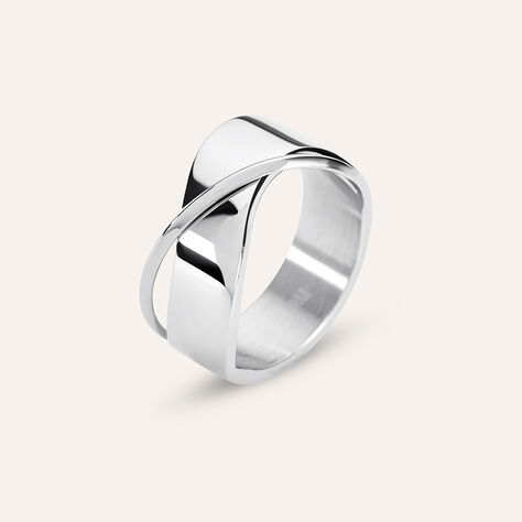 Anello Fascia Moonlight Acciaio - Anelli Donna | Stroili