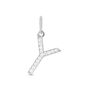 Pendente Poème Oro Bianco Cubic Zirconia