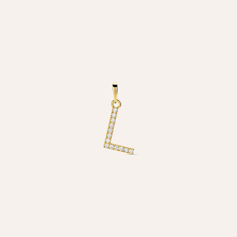 Pendente Poème Oro Giallo Cubic Zirconia - Ciondoli Donna | Stroili