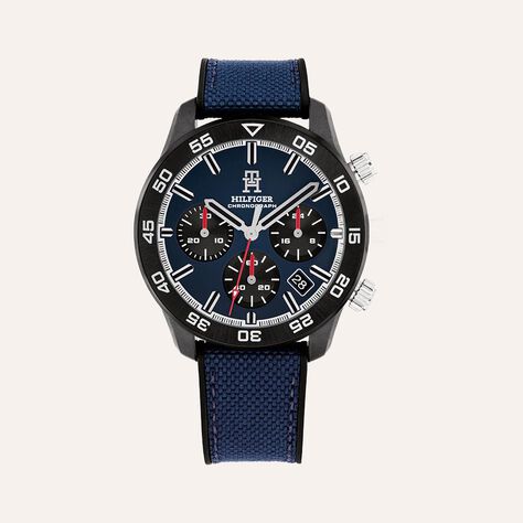 Orologio Al Quarzo Tommy Hilfiger Th85 Carbon 1792183 - Orologi con Datario Uomo | Stroili