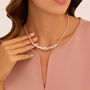 Collana Tennis Red Carpet Argento Rodiato Cubic Zirconia