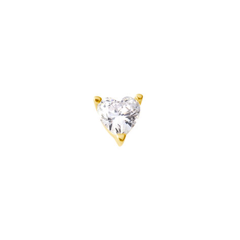 Piercing Orecchio Tragus Helix Conch Bon Ton Oro Giallo Cubic Zirconia - Piercing Orecchio Donna | Stroili