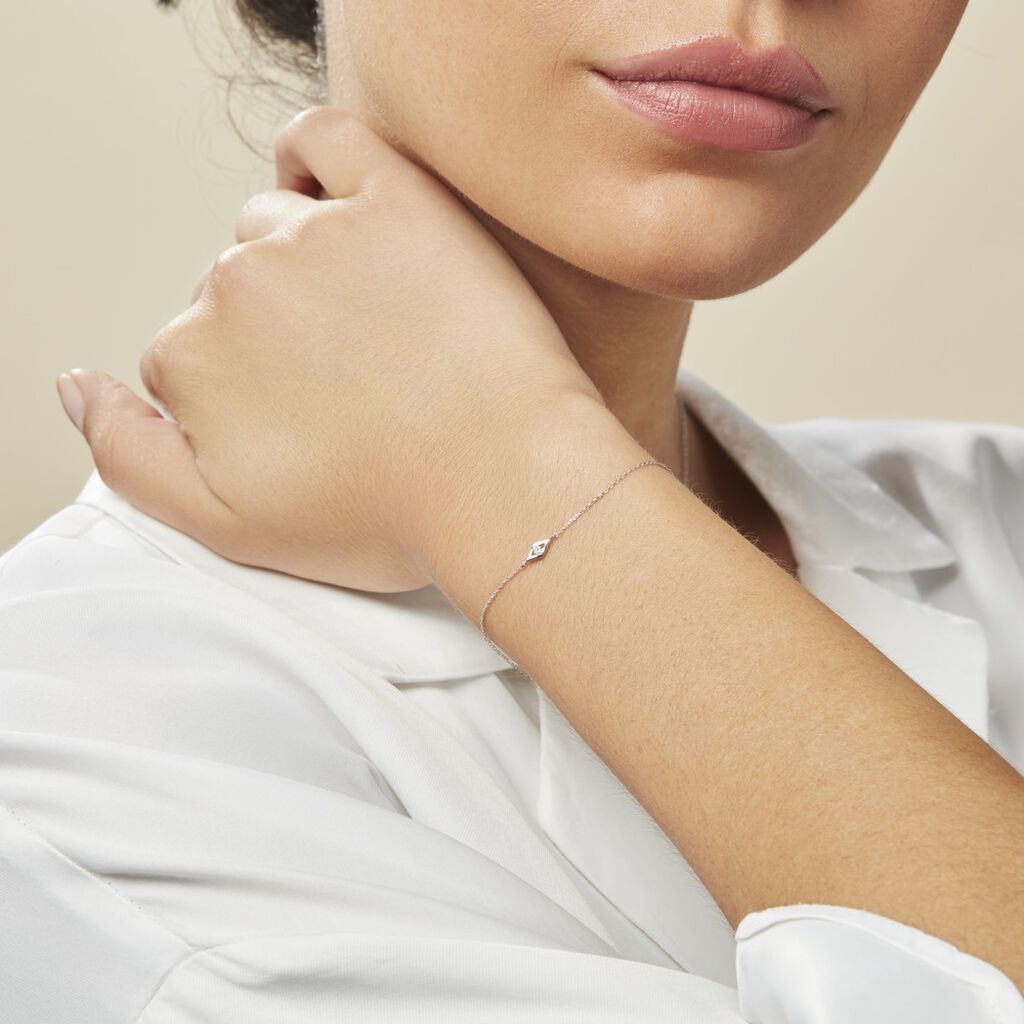 Bracciale Sophia Oro Bianco Diamante - Bracciali Donna | Stroili