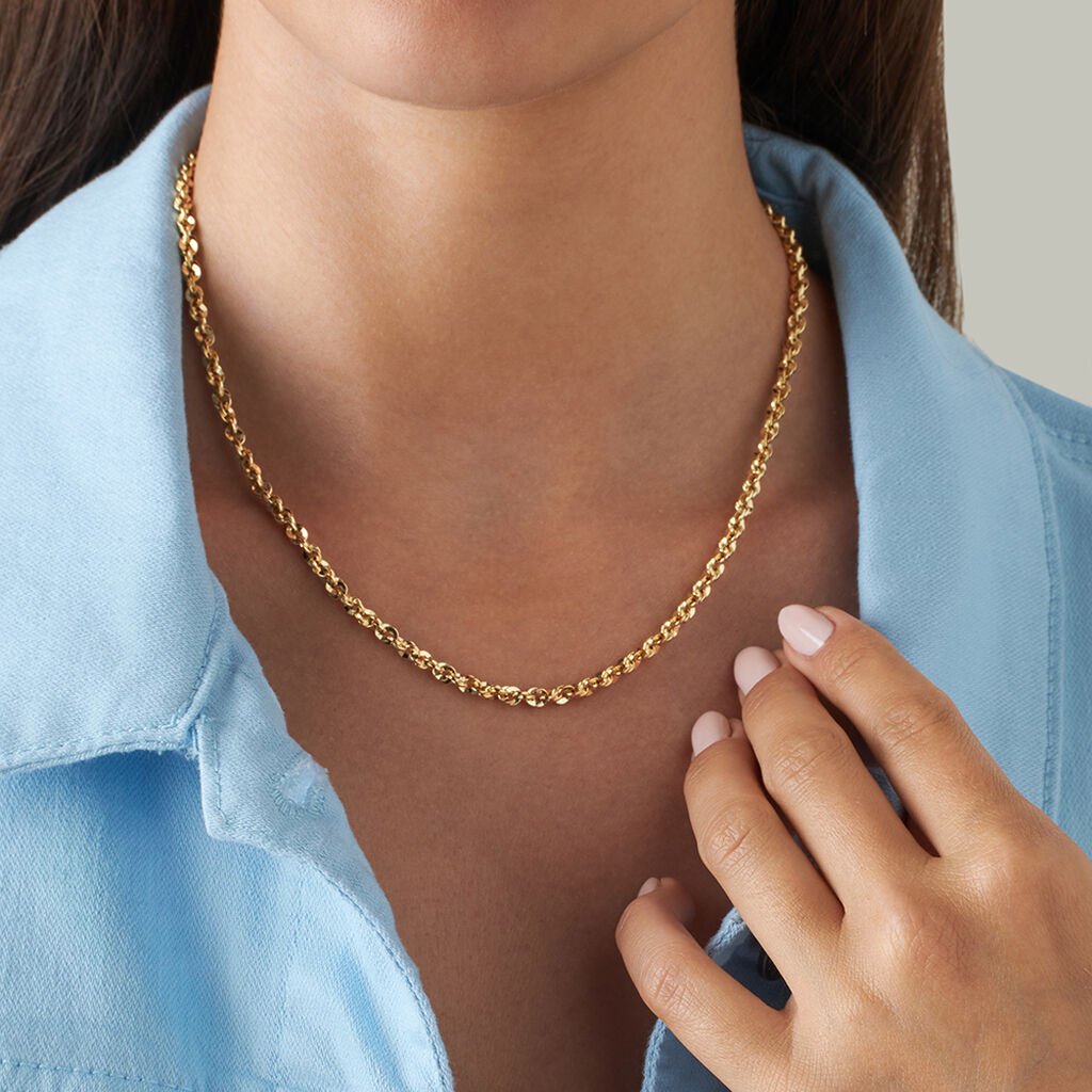 Catena Colette Oro Giallo - Collane Catena Donna | Stroili