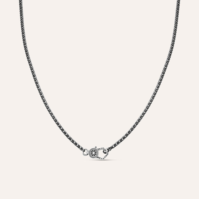 Collana Man Code Acciaio Nero - Collane Uomo | Stroili
