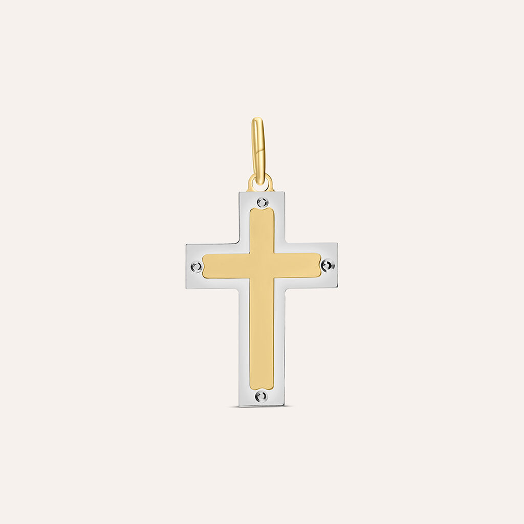 Pendente L'homme Or Oro Bicolore