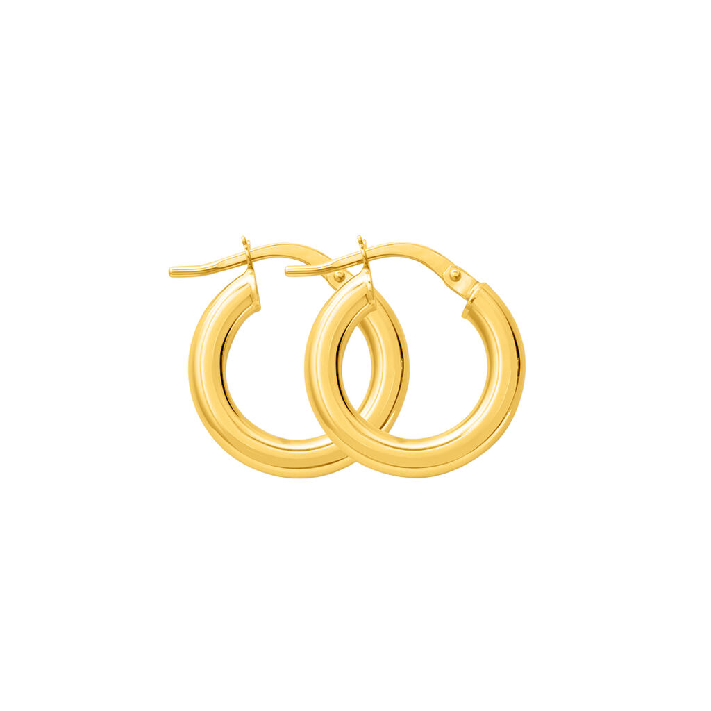 Orecchini A Cerchio Toujours Oro Giallo - Orecchini a Cerchio Donna | Stroili