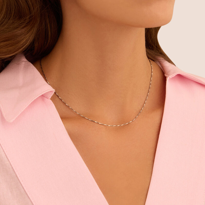 Catenina Silver Collection Argento Rodiato - Catenina Donna | Stroili