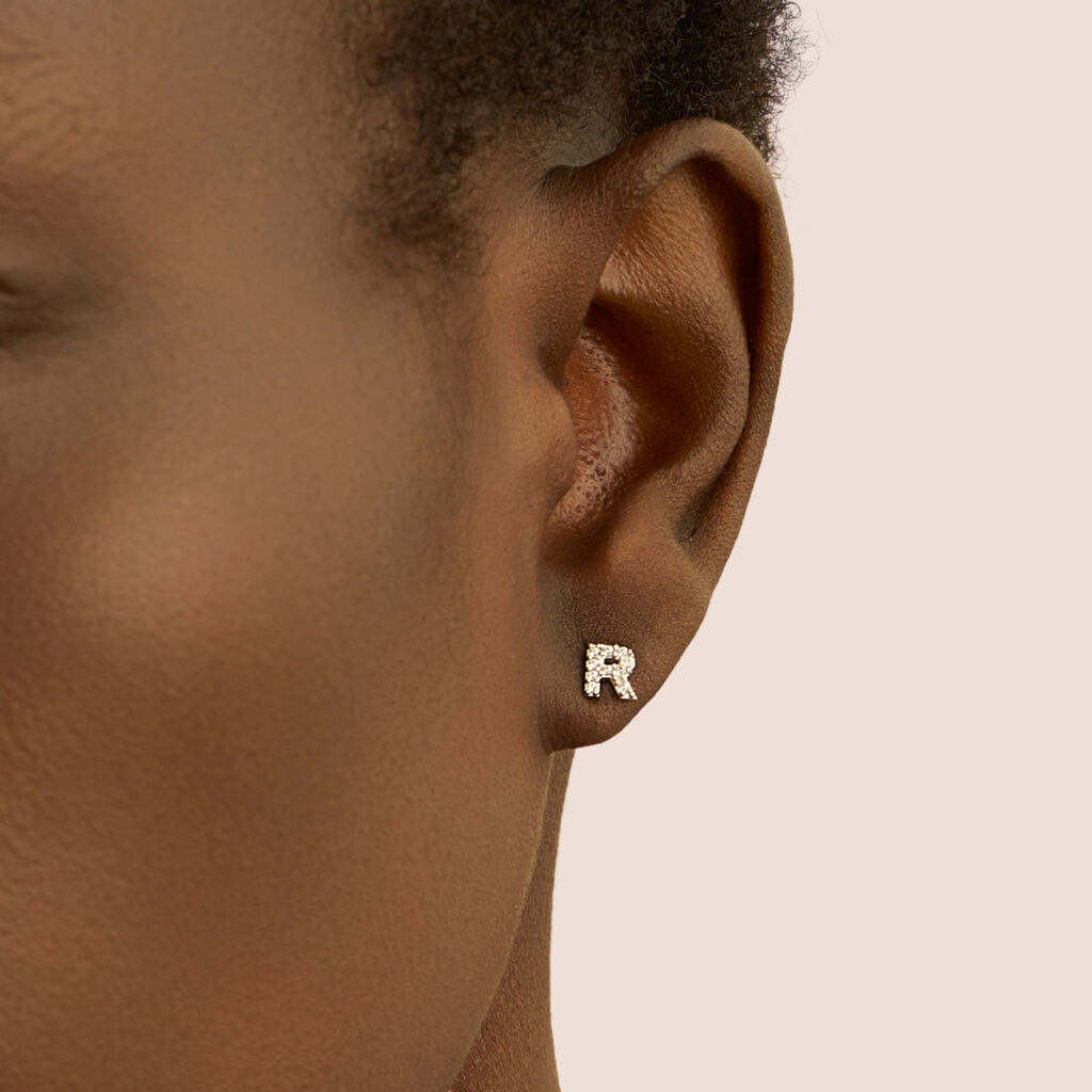 Mono Orecchino Lobo Silver Moments Argento Rodiato Cubic Zirconia