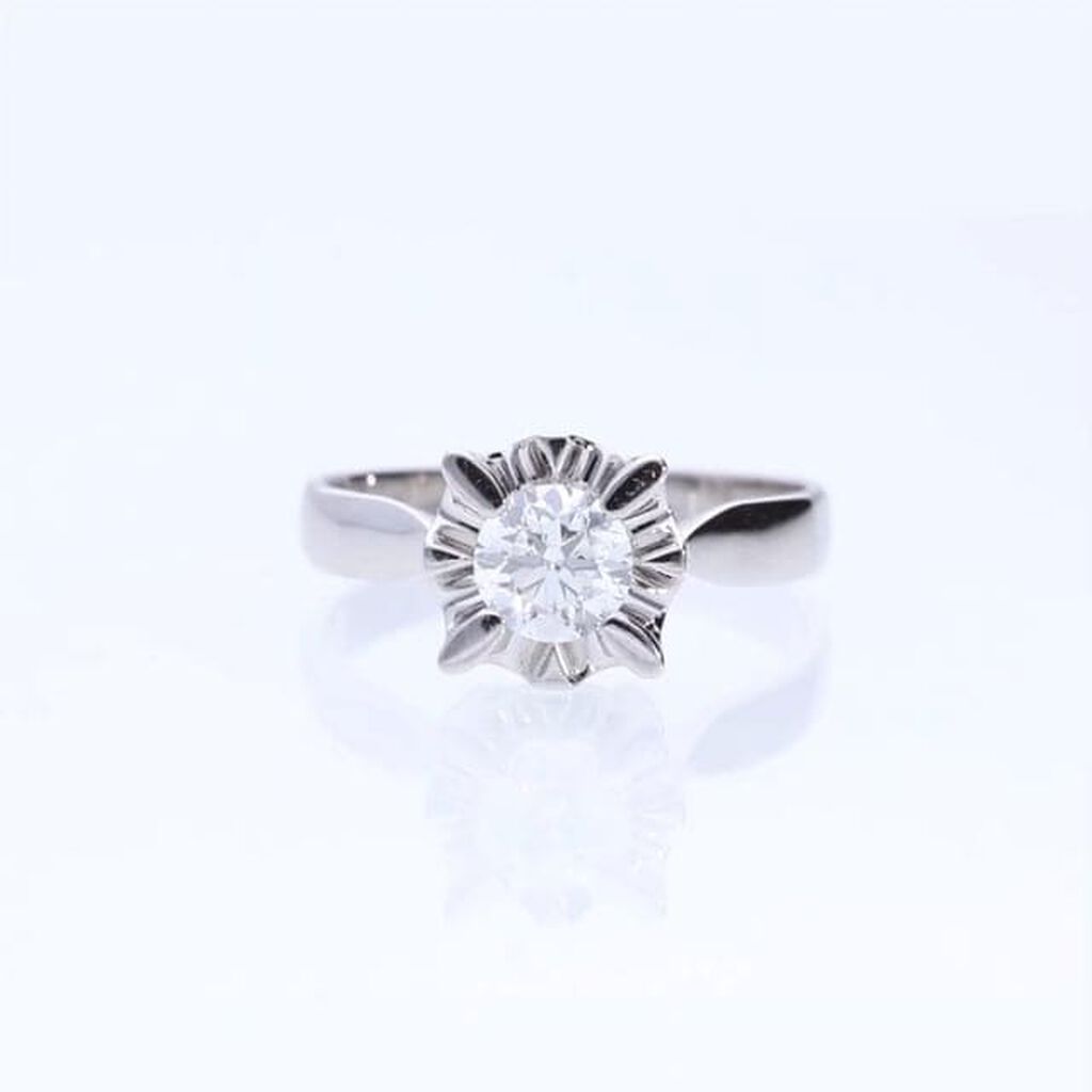 Anello Solitario Diamazing Oro Bianco Diamante - Anelli con Pietre Donna | Stroili
