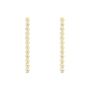 Orecchini Pendenti Tennis Claire Oro Giallo Cubic Zirconia