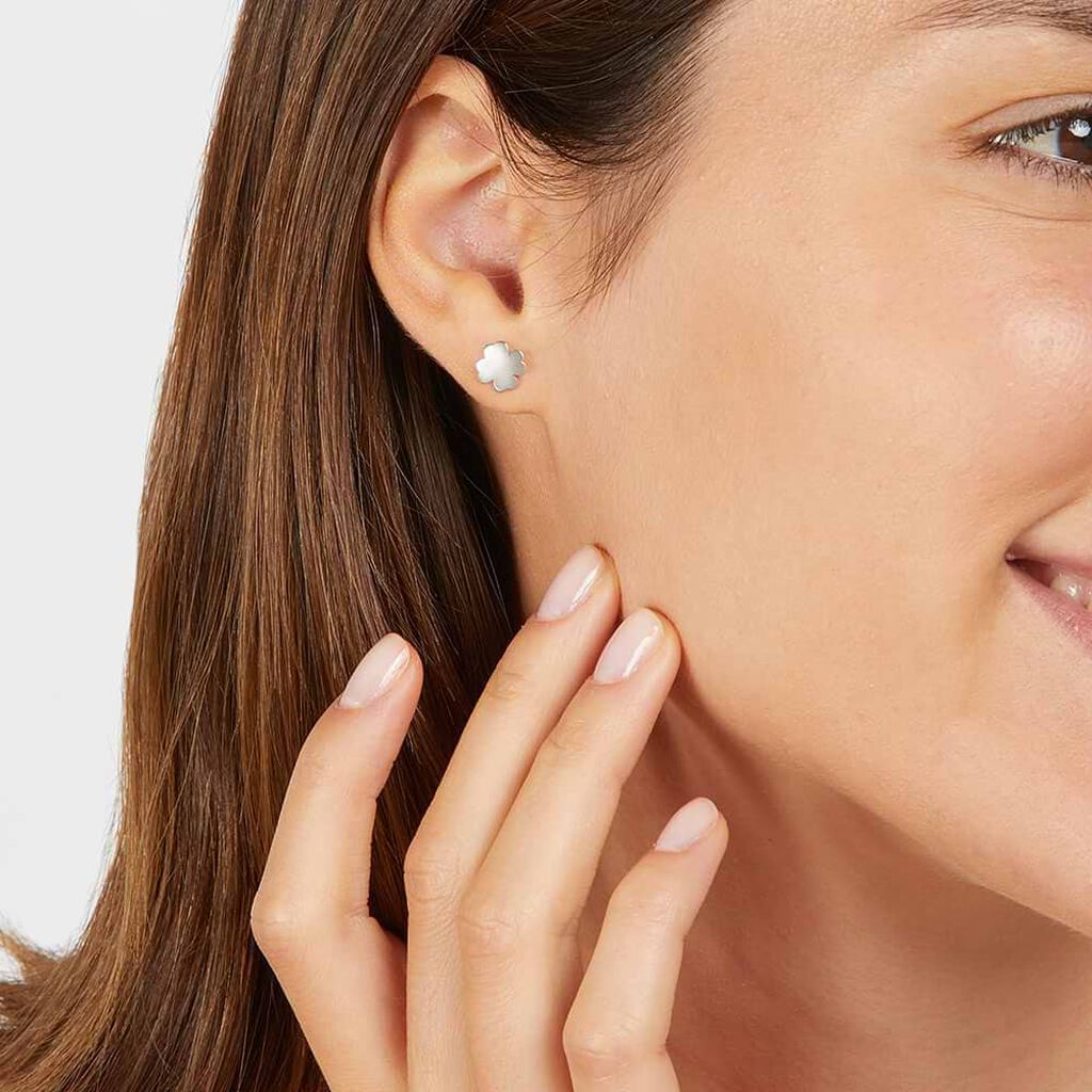 Orecchini Lobo Silver Collection Argento Rodiato - Orecchini a Lobo Donna | Stroili