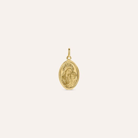 Pendente Holy Oro Giallo - Ciondoli con Incisione Unisex | Stroili
