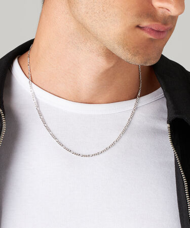 Catena Gentleman Argento Rodiato