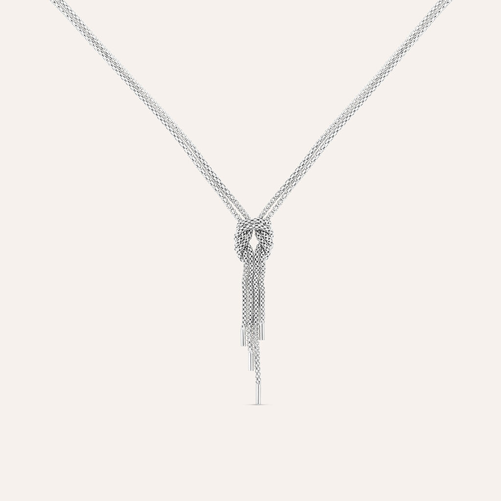 Collana Silver Collection Argento Rodiato